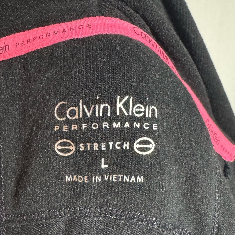 Calvin Klein Performance Black Draped Sweater Vest Size L - Picture 5 of 7